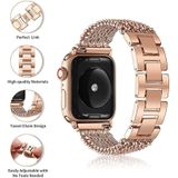 Dunne kettingstalen horlogeband voor Apple Watch Series 7 45 mm / 6 & SE & 5 & 4 44mm / 3 & 2 & 1 42mm