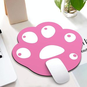 3 PCS XH12 Cats Claw Cute Cartoon Mouse Pad  Size: 280 x 250 x 3mm(Deep Pink White)