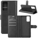 For Samsung Galaxy Note20 Litchi Texture Horizontal Flip Protective Case with Holder & Card Slots & Wallet(Black)