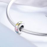 S925 Sterling Silver Pendant Little Feet Beads DIY Bracelet Necklace Accessories