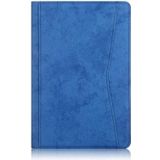For Huawei Enjoy Tablet 2 10.1 inch / Honor Pad 6 10.1 inch Marble Cloth Texture Horizontal Flip Leather Case with Holder(Dark Blue)