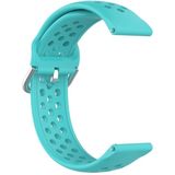 22mm Universal Sport Silicone Replacement Wrist Strap(Mint Green)
