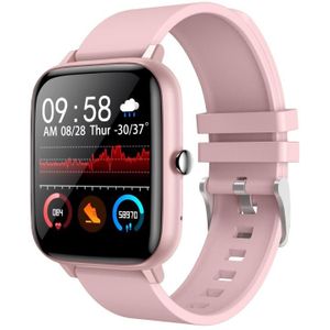 P6 1.54 inch TFT Color Screen IP68 Waterproof Smart Bracket  Support Bluetooth Call / Sleep Monitoring / Heart Rate Monitoring(Pink)