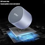 EWA A3 Mini Speakers 8W 3D Stereo Music Surround Wireless Bluetooth Speakers  Portable  Sound Bass Support TF Cards USB(Sliver)