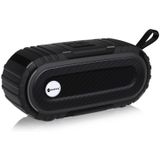 New Rixing NR5016 Wireless Portable Bluetooth Speaker Stereo Sound 10W System Music Subwoofer Column  Support TF Card  FM(Black)