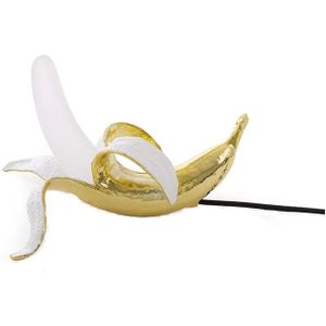 Banana Tafellamp Slaapkamer Decoratie Lamp  Specificatie: UK Plug  Style: Prone Posture (Plating)
