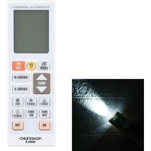 Chunghop K-2988E Universal A/C Remote Controller with Flashlight