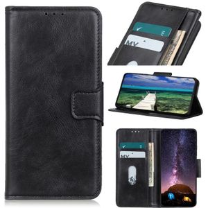For OnePlus Nord CE 5G Mirren Crazy Horse Texture Horizontal Flip Leather Case with Holder & Card Slots & Wallet(Black)
