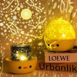 Crown Duck Projection Lamp  Starry Sky Projection Lamp  LED Music Rotating Creative Night Light  Style: Bluetooth Verison