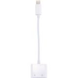 8 Pin Male to Female Charger & 8 Pin Female Audio Adapter  Support iOS 10.3.1 or Above Phones & Call Function  For iPhone XR / iPhone XS MAX / iPhone X & XS / iPhone 8 & 8 Plus / iPhone 7 & 7 Plus / iPhone 6 & 6s & 6 Plus & 6s Plus / iPad(White)