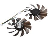 DC 12V 4 Pin VGA Graphics Card Cooling Fan for Zotac Geforce GTX 1080 Ti GTX 1080Ti AMP Edition  Diameter: 95mm  Pairs