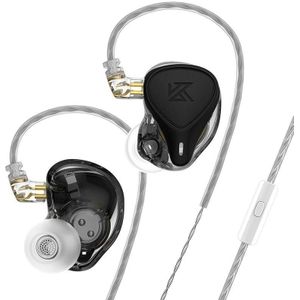 KZ-ZEX PRO 1 2 m elektrostatische spoel ijzeren hybride in-ear hoofdtelefoon  stijl: met microfoon