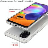 Voor Samsung Galaxy A31 schokbestendige krasbestendige TPU + acryl beschermhoes (transparant)