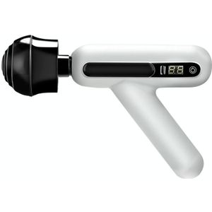 Mini Portable USB Rechargeable Electric Fascia Gun Muscle 12-speed Adjustable LCD Touch Screen Massage Gun