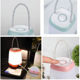 Portable Night Light Bedroom Baby Nursing Eye Protection Bedside Lamp  Style:USB Charging(Pink)