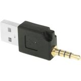 USB Data Dock Charger Adapter  For iPod shuffle 3rd / 2nd  Length: 4.6cm(Black)