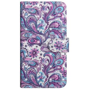 3D Painting Pattern Horizontal Flip TPU + PU Leather Case with Holder & Card Slots & Wallet For iPhone 6 Plus / 6s Plus(Spiral Pattern)