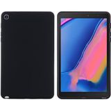 Voor Samsung Galaxy Tab A 8.0 & S Pen 2019 Solid Color Liquid Silicone ShockPoof Tablet Case