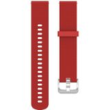 22mm Texture Silicone Wrist Strap Watch Band for Fossil Hybrid Smartwatch HR  Male Gen 4 Explorist HR  Male Sport (Red)