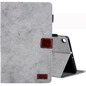 For Galaxy Tab A 10.1 (2019) Business Style Horizontal Flip Leather Case  with Holder & Card Slot & Photo Frame & Sleep / Wake-up Function(Grey)