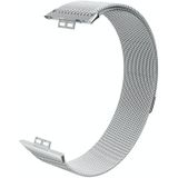 For Huawei Watch Fit Milanese Replacement Strap Watchband(Silver)