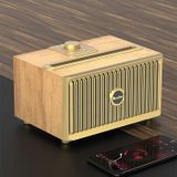 Oneder V6 Portable Wireless Bluetooth Speaker  Support Hands-free & FM & TF Card & AUX & USB Drive (Gold)