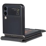 For Samsung Galaxy Z Flip3 5G AZNS Dream II Skin Feel PU+TPU Horizontal Flip PU Phone Case(Black)