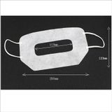 100 PCS Protective Hygiene Eye Mask White Disposable Eyemask for Virtual Reality Glasses