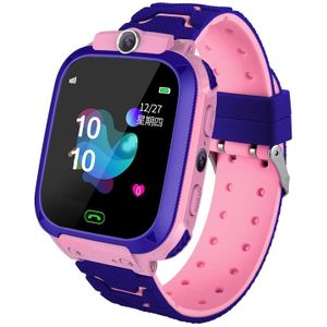 Q12B 1.44 inch Color Screen Smartwatch for Children  Support LBS Positioning / Two-way Dialing / One-key First-aid / Voice Monitoring / Setracker APP (Pink)