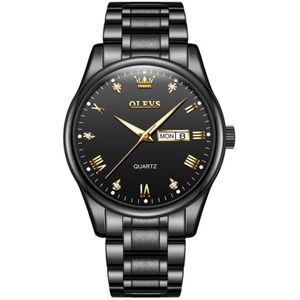 OLEVS 5563 heren lichtgevend waterdicht quartzhorloge