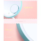 5W Multi-function Touch Switch Rechargeable Creative Lovely Pet Shape Makeup Mirror LED Desk Lamp Night Light(Blue)