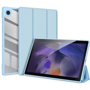 For Samsung Galaxy Tab A8 2021 SM-X205 / SM-X200 DUX DUCIS TOBY Series Shockproof Horizontal Flip Phone Case(Blue)
