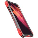 For Samsung Galaxy S21 FE R-JUST AMIRA Shockproof Dustproof Waterproof Metal Protective Case(Red)