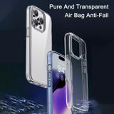 Voor iPhone 15 Plus iPAKY Hanguang-serie Transparant TPU + PC-telefoonhoesje
