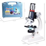 2171 Child STEM Science And Education Puzzle 1200 Ballic Biomedi Toy Student Experimental Equipment(Alloy microscope)