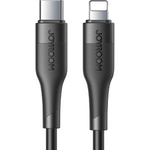 JOYROOM S-1224M3 20W 2.4A USB-C / Type-C to 8 Pin PD Fast Charging Data Cable  Cable Length: 1.2m(Black)