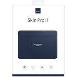 WIWU Skin Pro II 15.4 inch Ultra-thin PU Leather Protective Case for Macbook Pro (Black)