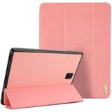 Voor Samsung Galaxy Tab S4 10.5 DUX DUCIS Domo Serie Horizontale Flip Magnetische PU Lederen Case met 3-voudige Houder & Pen Slot (Roze)