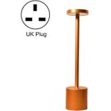 JB-TD003 I-vormige tafellamp creatieve decoratie retro eetkamer bar tafellamp  specificatie: UK Plug (Goud)