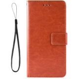 For Nokia XR20 Crazy Horse Texture Horizontal Flip Leather Case with Holder & Card Slots & Lanyard(Brown)