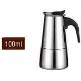 Stainless Steel Moka Coffee Maker Pot Filter(100ml)