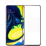 MOFI 9H 3D Explosion-proof Curved Screen Tempered Glass Film for Galaxy A80 / A90 (Black)