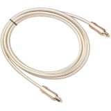 QHG02 SPDIF 2m OD6.0mm  Toslink FIBER Male to Male Digital Optical Audio Cable