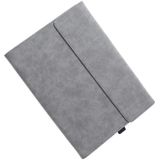 Clamshell  Tablet Protective Case with Holder For MicroSoft Surface Pro3 12 inch(Sheepskin Leather / Gray)