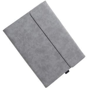 Clamshell  Tablet Protective Case with Holder For MicroSoft Surface Pro3 12 inch(Sheepskin Leather / Gray)