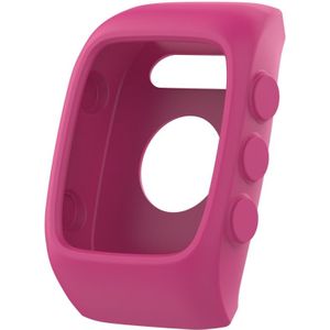 For POLAR M430 Silicone Watch Case(Rose Red)