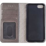 2 in 1 For iPhone 6 Plus & 6s Plus Horizontal Flip Leather Case with Separable Magnetic Back Cover Shell & Card Slots & Wallet & Photo Frame(Grey)