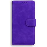 Voor Xiaomi Redmi K20 / K20 PRO & MI 9T / MI 9T Pro Skin Feel Pure Color Flip Leather Phone Case (Purple)