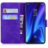 Voor Xiaomi Redmi K20 / K20 PRO & MI 9T / MI 9T Pro Skin Feel Pure Color Flip Leather Phone Case (Purple)