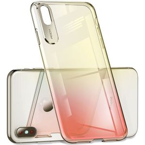 ROCK Gradient Color PC Protective Case for iPhone XR (Red)